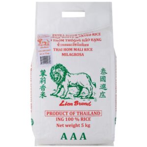 Lion Brand Jasmine Rice 5kg