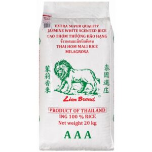 Lion Brand Jasmine Rice 20kg